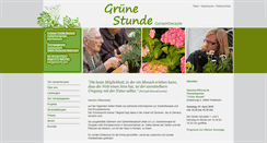 Desktop Screenshot of gruene-stunde.com